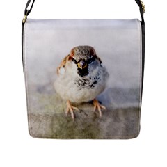 Do Not Mess With Sparrows Flap Messenger Bag (l)  by FunnyCow