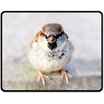 Do Not Mess With Sparrows Double Sided Fleece Blanket (Medium)  58.8 x47.4  Blanket Back