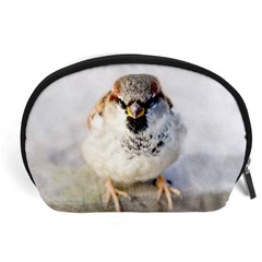 Do Not Mess With Sparrows Accessory Pouches (large)  by FunnyCow