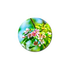 Crab Apple Flowers Golf Ball Marker (4 Pack)