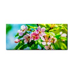 Crab Apple Flowers Hand Towel by FunnyCow