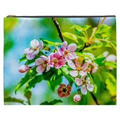 Crab Apple Flowers Cosmetic Bag (xxxl) by FunnyCow