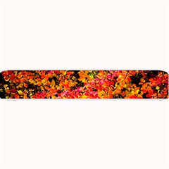 Orange, Yellow Cotoneaster Leaves In Autumn Small Bar Mats by FunnyCow