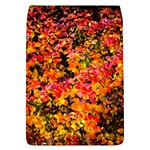 Orange, yellow cotoneaster leaves in autumn Flap Covers (L)  Front