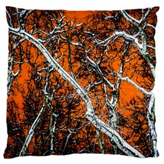 Red Night Of Winter Standard Flano Cushion Case (one Side) by FunnyCow