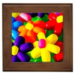 Toy Balloon Flowers Framed Tiles Front