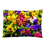 Viola Tricolor Flowers Pillow Case 26.62 x18.9  Pillow Case