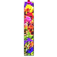 Viola Tricolor Flowers Large Book Marks by FunnyCow