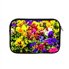 Viola Tricolor Flowers Apple Macbook Pro 15  Zipper Case by FunnyCow