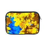 Yellow Maple Leaves Apple iPad Mini Zipper Cases Front