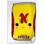 Kawaii cute Tennants Lager Can Canvas 24  x 36  23.35 x34.74  Canvas - 1