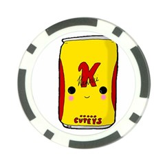 Kawaii Cute Tennants Lager Can Poker Chip Card Guard (10 Pack) by CuteKawaii1982