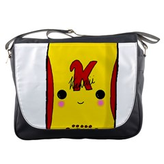 Kawaii Cute Tennants Lager Can Messenger Bags by CuteKawaii1982