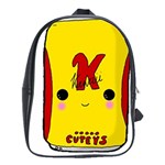 Kawaii cute Tennants Lager Can School Bag (XL) Front