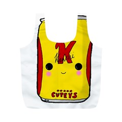 Kawaii Cute Tennants Lager Can Full Print Recycle Bags (m)  by CuteKawaii1982