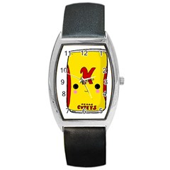 Kawaii Cute Tennants Lager Can Barrel Style Metal Watch