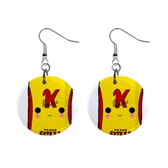 Kawaii Cute Tennants Lager Can Mini Button Earrings