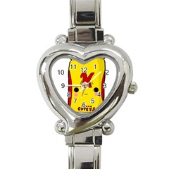 Kawaii Cute Tennants Lager Can Heart Italian Charm Watch