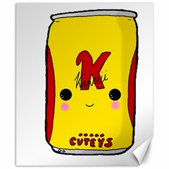 Kawaii Cute Tennants Lager Can Canvas 8  X 10  by CuteKawaii1982