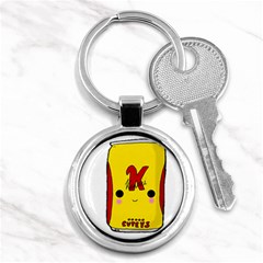 Kawaii Cute Tennants Lager Can Key Chains (round)  by CuteKawaii1982