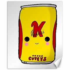 Kawaii Cute Tennants Lager Can Canvas 16  X 20   by CuteKawaii1982