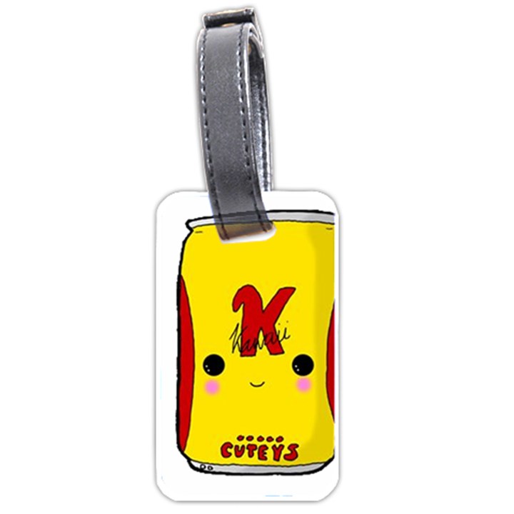 Kawaii cute Tennants Lager Can Luggage Tags (One Side) 