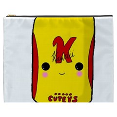 Kawaii Cute Tennants Lager Can Cosmetic Bag (xxxl) by CuteKawaii1982