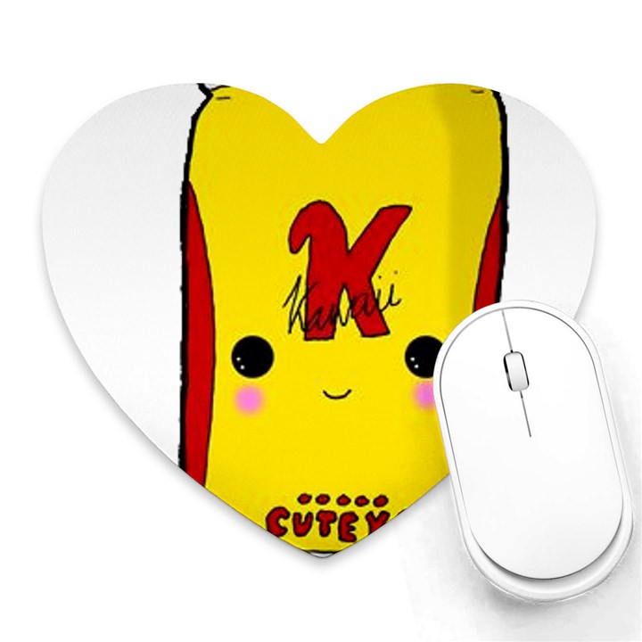 Kawaii cute Tennants Lager Can Heart Mousepads