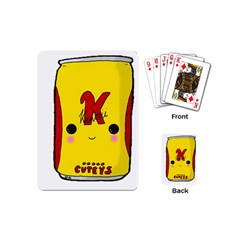 Kawaii Cute Tennants Lager Can Playing Cards (mini) 