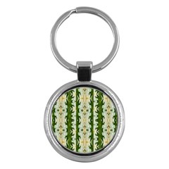 Fantasy Jasmine Paradise Bloom Key Chains (round)  by pepitasart