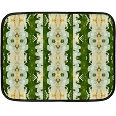 Fantasy Jasmine Paradise Bloom Double Sided Fleece Blanket (mini)  by pepitasart