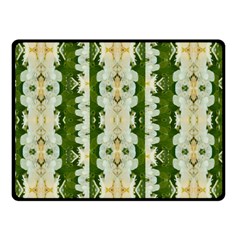 Fantasy Jasmine Paradise Bloom Double Sided Fleece Blanket (small)  by pepitasart