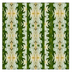 Fantasy Jasmine Paradise Bloom Large Satin Scarf (square) by pepitasart