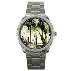 There Is No Promissed Rain 5 Sport Metal Watch by bestdesignintheworld