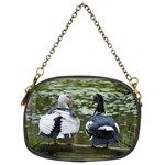 Muscovy Ducks at the Pond Chain Purses (Two Sides)  Front