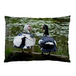 Muscovy Ducks at the Pond Pillow Case 26.62 x18.9  Pillow Case