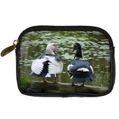 Muscovy Ducks At The Pond Digital Camera Cases by IIPhotographyAndDesigns