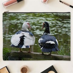 Muscovy Ducks At The Pond Cosmetic Bag (xxxl) by IIPhotographyAndDesigns