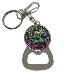 Misc Shapes On A Black Background                                         Bottle Opener Key Chain by LalyLauraFLM