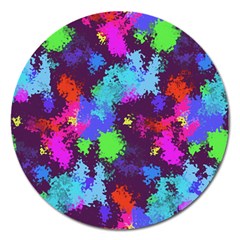 Paint spots texture                                         Magnet 5  (Round)