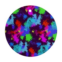 Paint spots texture                                         Ornament (Round)