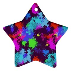 Paint spots texture                                         Ornament (Star)