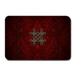 Decorative Celtic Knot On Dark Vintage Background Plate Mats 18 x12  Plate Mat