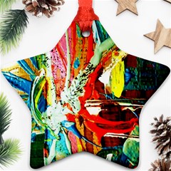 Red Aeroplane 2 Ornament (star) by bestdesignintheworld