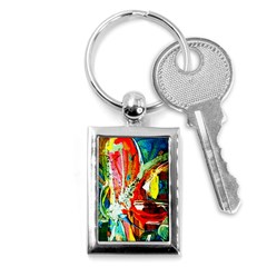 Red Aeroplane 2 Key Chains (rectangle)  by bestdesignintheworld