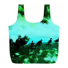 Hot Day In Dallas 36 Full Print Recycle Bags (l)  by bestdesignintheworld