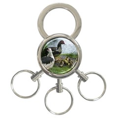 Muscovy Family 3-ring Key Chains by IIPhotographyAndDesigns