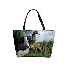 Muscovy Family Shoulder Handbags by IIPhotographyAndDesigns