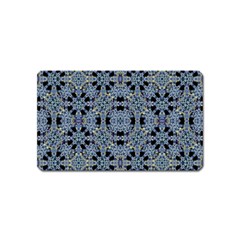 Oriental Ornate Pattern Magnet (name Card) by dflcprints