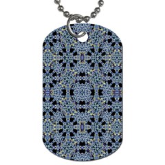 Oriental Ornate Pattern Dog Tag (two Sides) by dflcprints